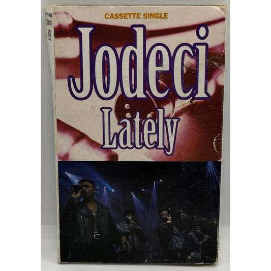 Jodeci – Lately Cassette Single 1993 MCA Uptown Records R&B Soul