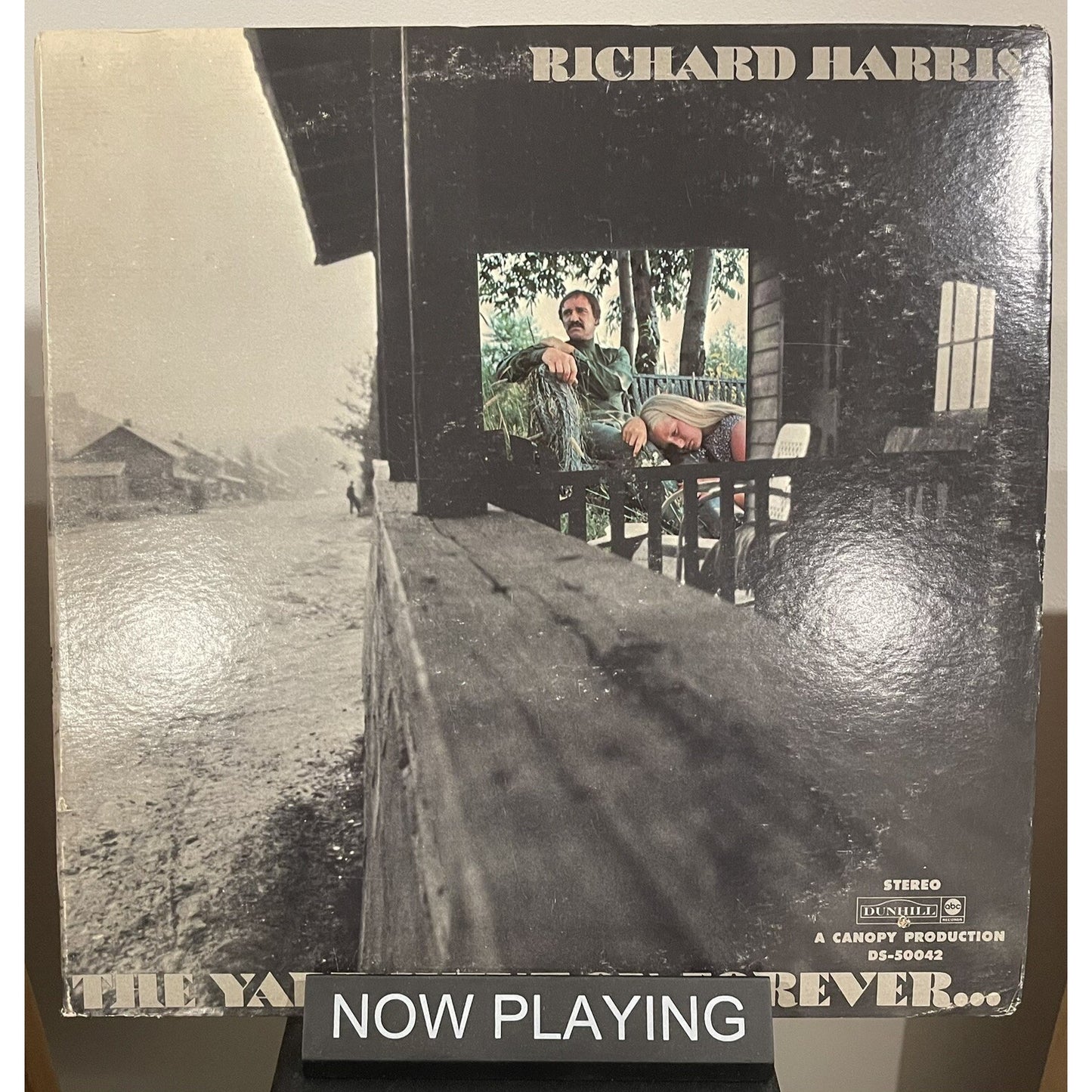 Richard Harris The Yard Went On Forever DS-50042 LP 12in Vinyl Record Album Rock