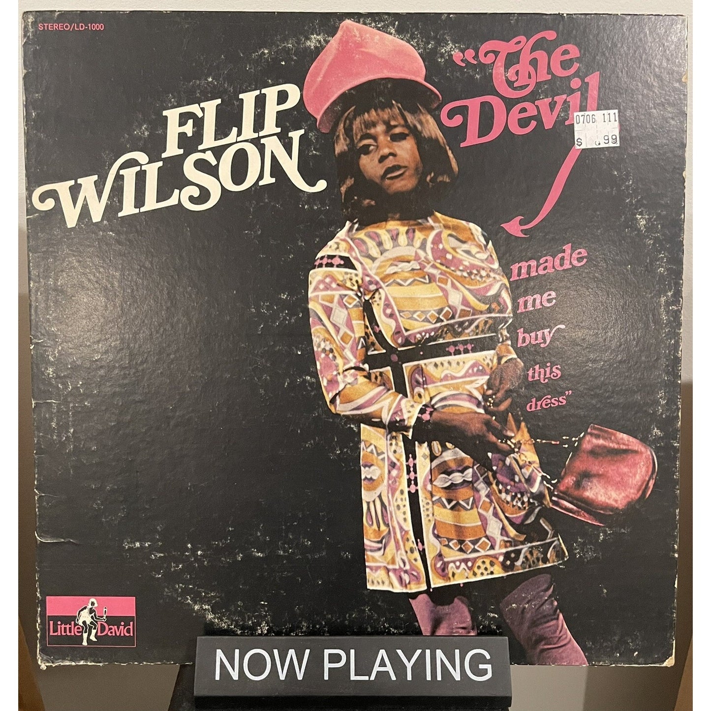 The Devil Made Me Buy This Dress By Flip Wilson (LD 1000) Vinyl LP Record Comedy