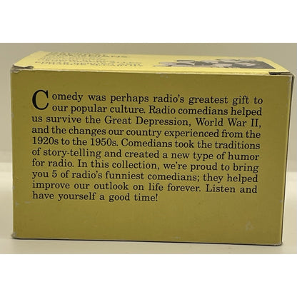 Radio's Greatest Comedians Set 5 - Jack Benny, Red Skelton, George Burns 1992