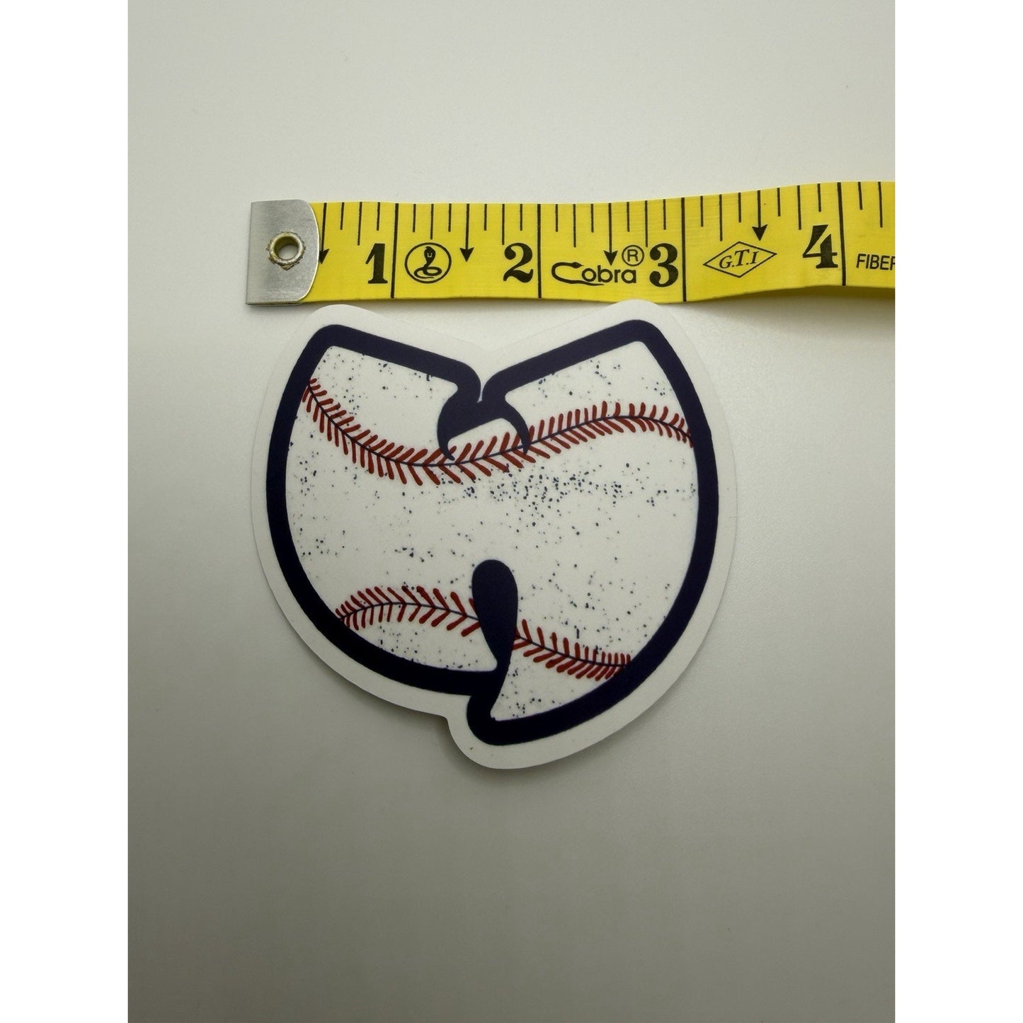 Wu-Tang Baseball Sticker Very High Quality Hip Hop 3” Matte Finish Lot Of 5