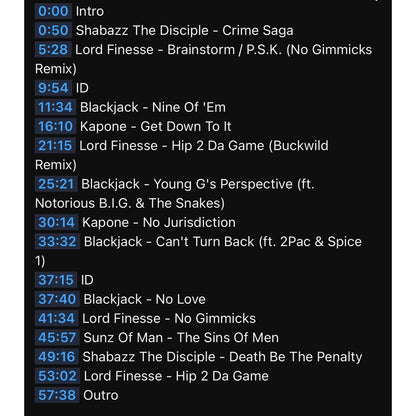 Penalty Records Mixtape Cassette Tape Hip Hop Rap DJ Premier Primo Tupac + More