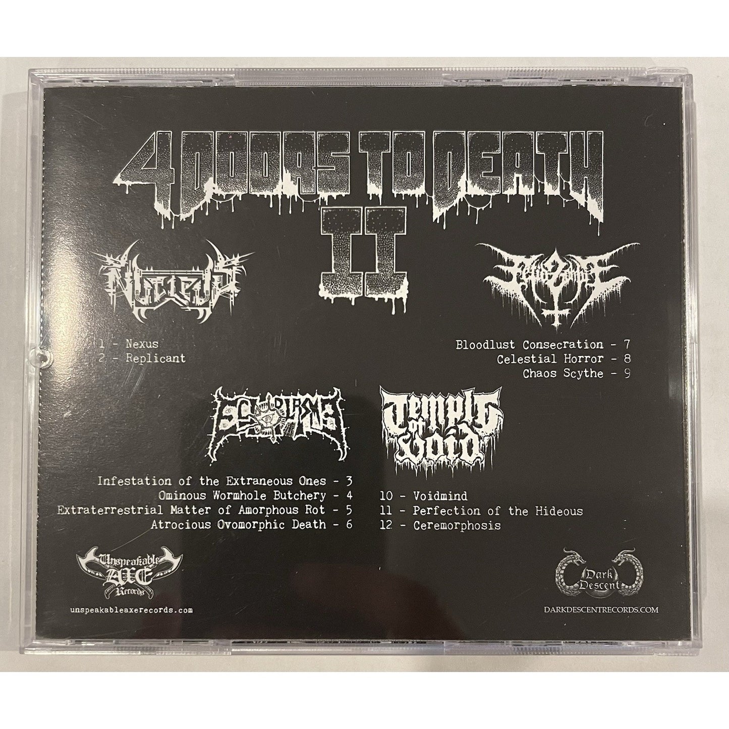 4 Doors To Death Vol. 2 (Various Artists) by Various Artists (CD, 2020)