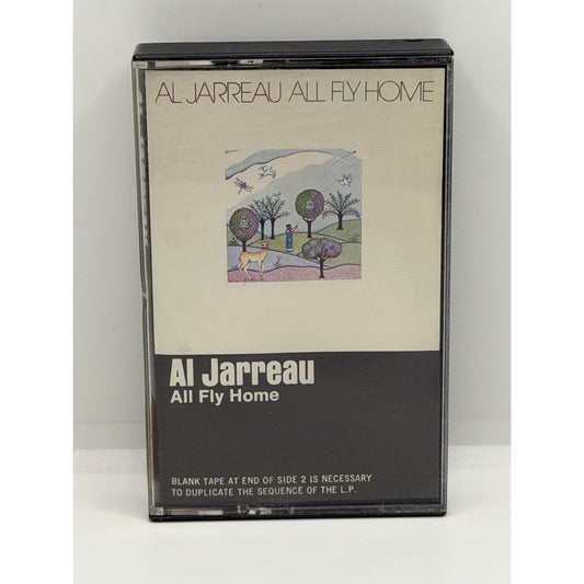 Al Jarreau, 'All Fly Home' 1978, VTG Cassette Tape Vintage Preowned