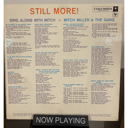 Mitch Miller And The Gang - Still More Sing Along With Mitch (LP, Album, Mono, G
