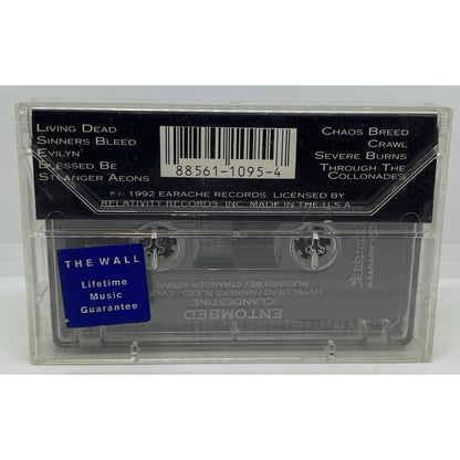 Entombed Clandestine Original Tape Earache Death Metal Dismember Unleashed