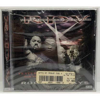 Roguish Ways 57th Street Rogue Dog Villains CD NEW w/Tech N9ne Kansas City Rap