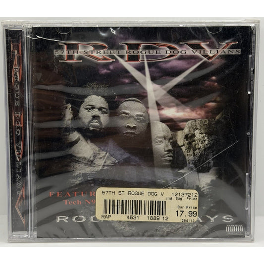Roguish Ways 57th Street Rogue Dog Villains CD NEW w/Tech N9ne Kansas City Rap