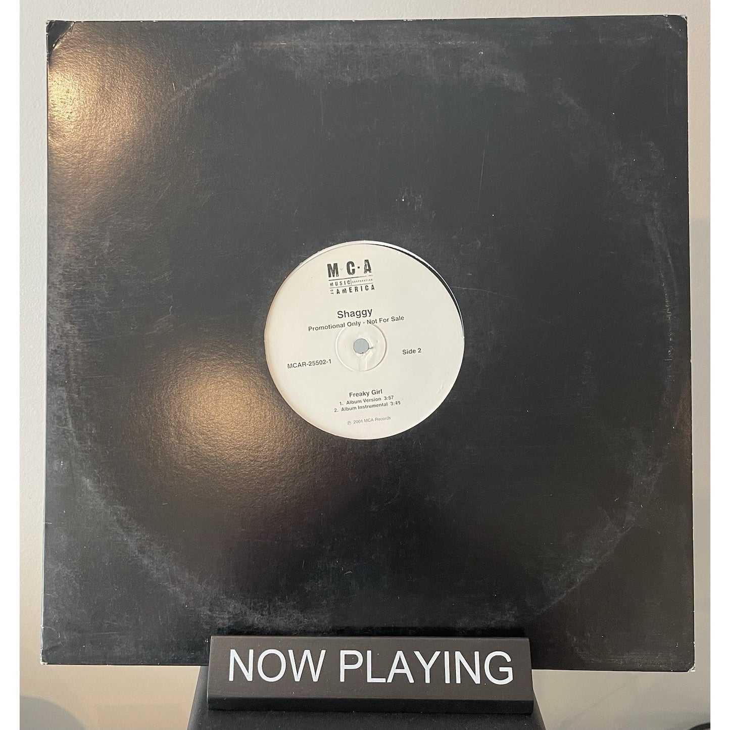 Lot of 2 Shaggy – Freaky Girl & Why You Treat Me So Bad 12" Vinyl Single Promo