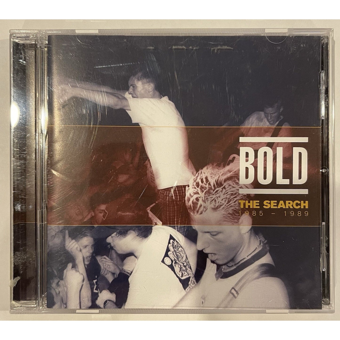 Bold- The Search: 1985-1989- CD 2005 Revelation Records Compilation Hardcore