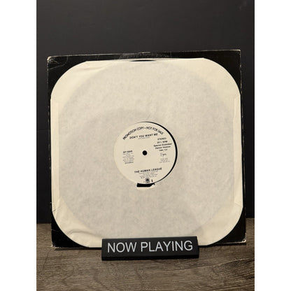 The Human League Don't You Want Me Baby 12" Single White Label Promo Record