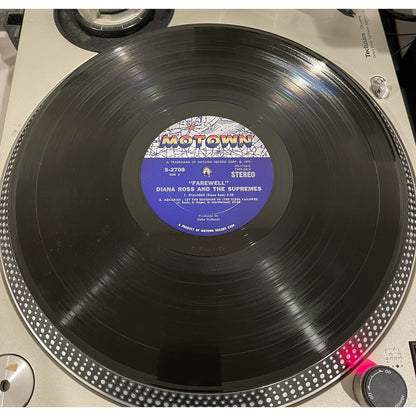 Diana Ross and The Supremes Farewell 2 Vinyl Record Set With Booklet Hole Punch