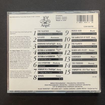 Heavy Classix (CD, 1991, EMI) CLASSICAL SONGS THAT HIT HARD!! VG CONDITION