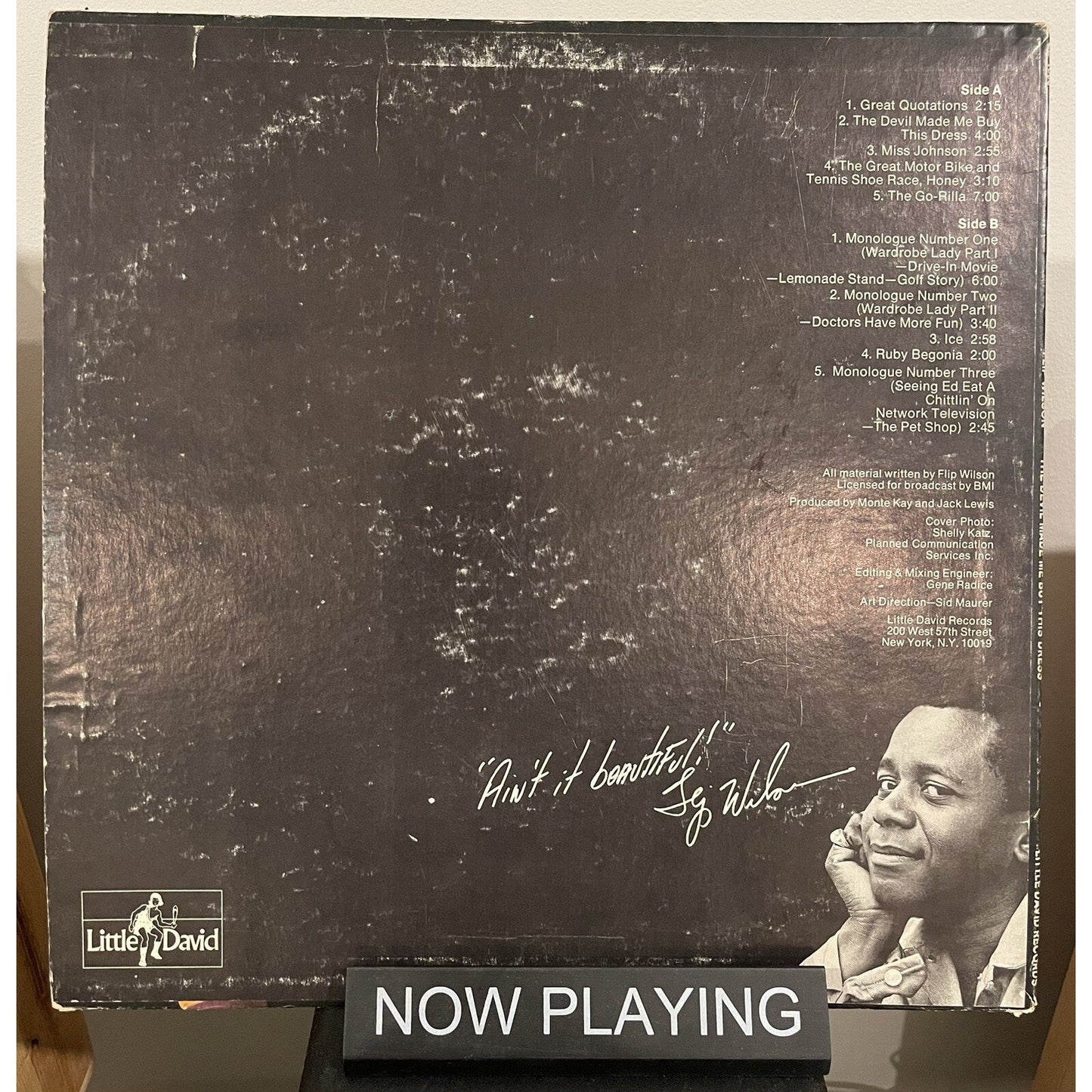 The Devil Made Me Buy This Dress By Flip Wilson (LD 1000) Vinyl LP Record Comedy