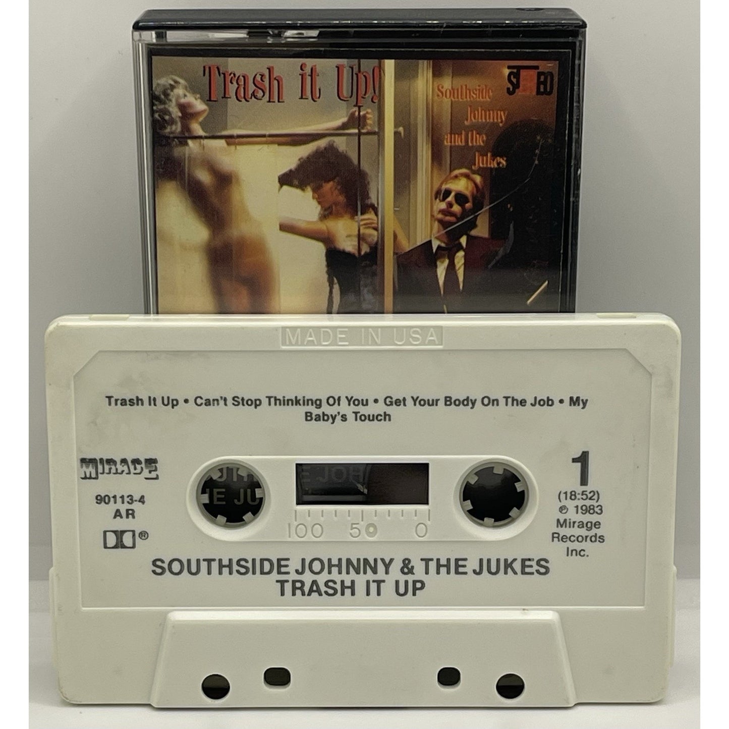 Southside Johnny And The Jukes - Trash It Up Cassette Rare Hard To Find Preowned