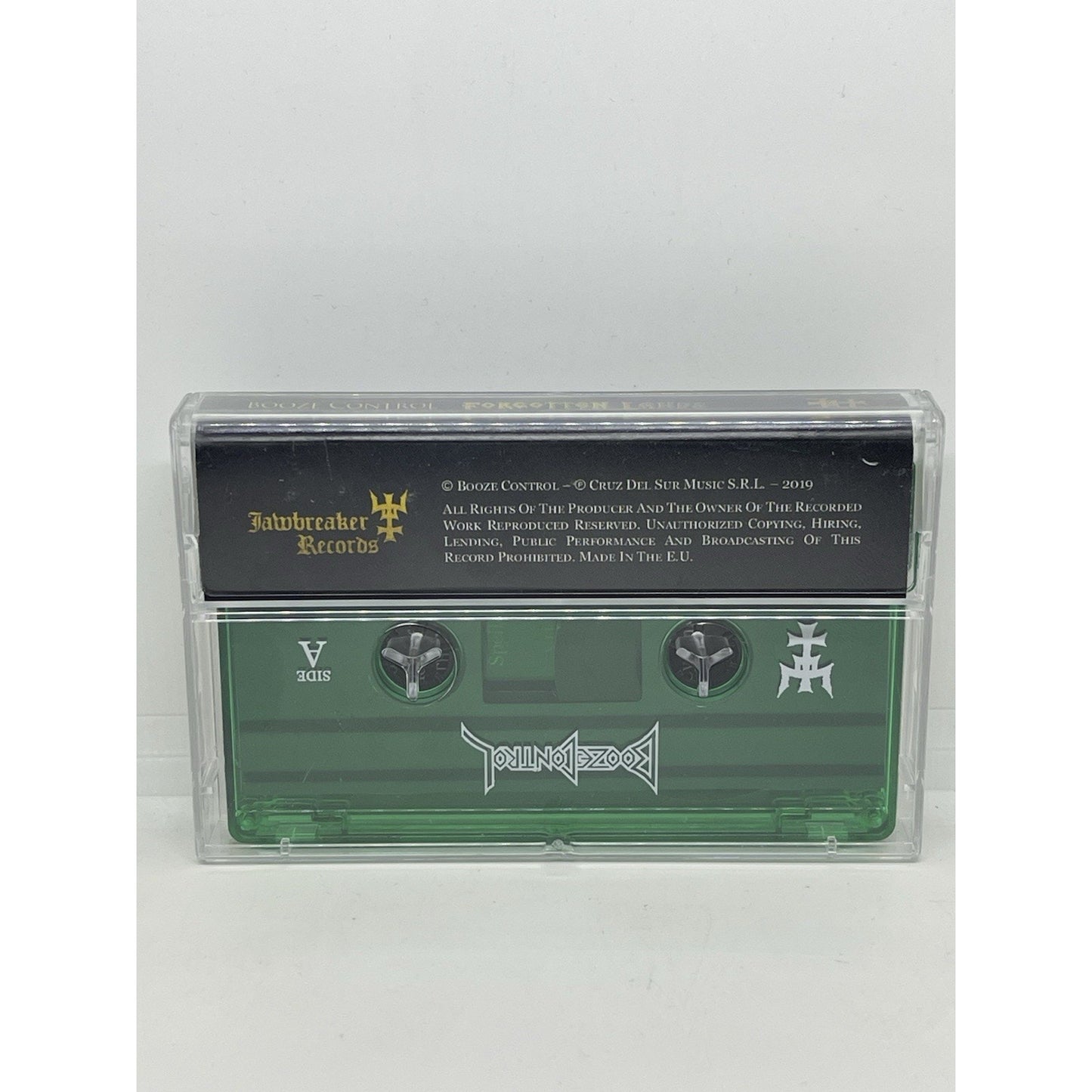 Booze Control Forgotten Lands Rare Album Cassette Tape 2019 Rock Heavy Metal