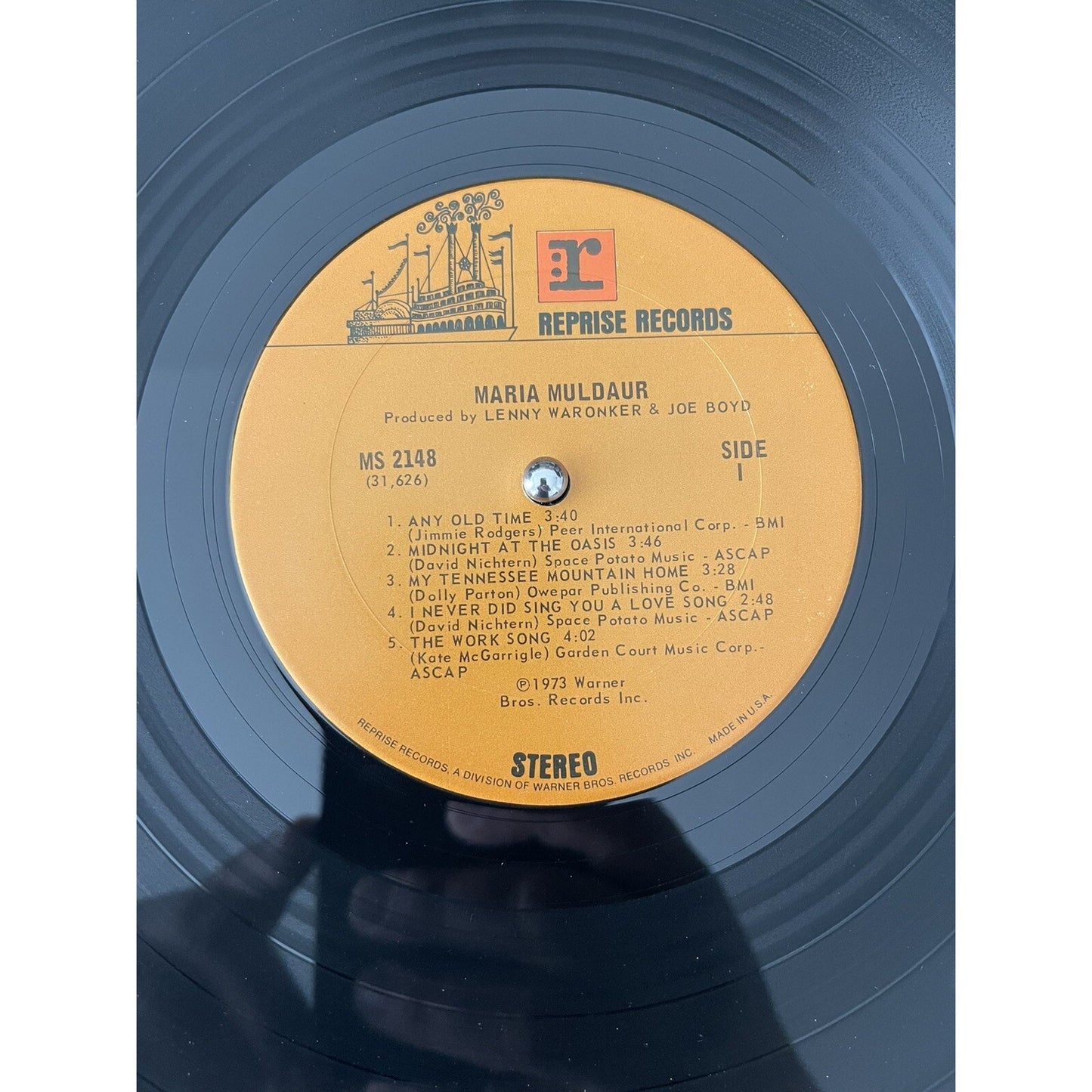 Maria Muldaur ‎– 1973 Reprise Records ‎Soft Rock/Jazz Vinyl LP Gatefold 2148