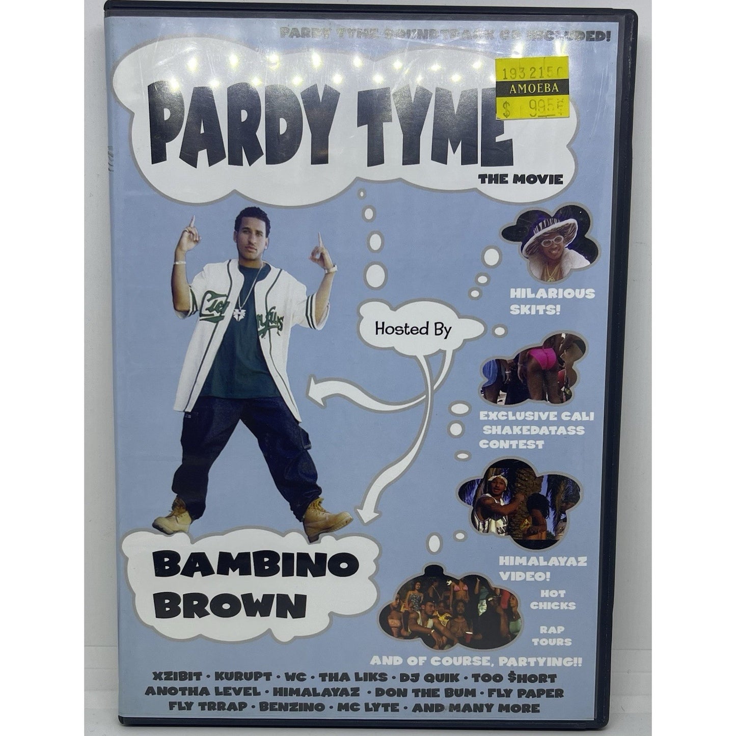 Pardy Tyme : The Movie - Bambino Brown XZIBIT (Himalayaz) DVD And CD Soundtrack