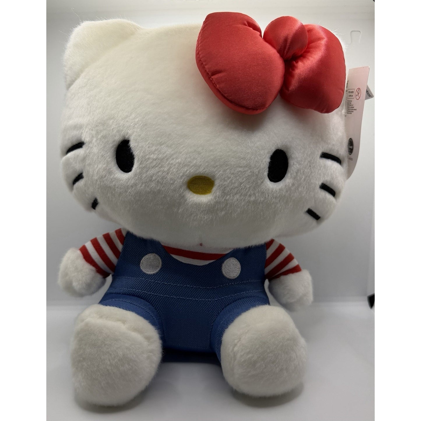 Hello Kitty Sanrio Inline 13" Premium Plush Kidrobot Classic Overalls Outfit New