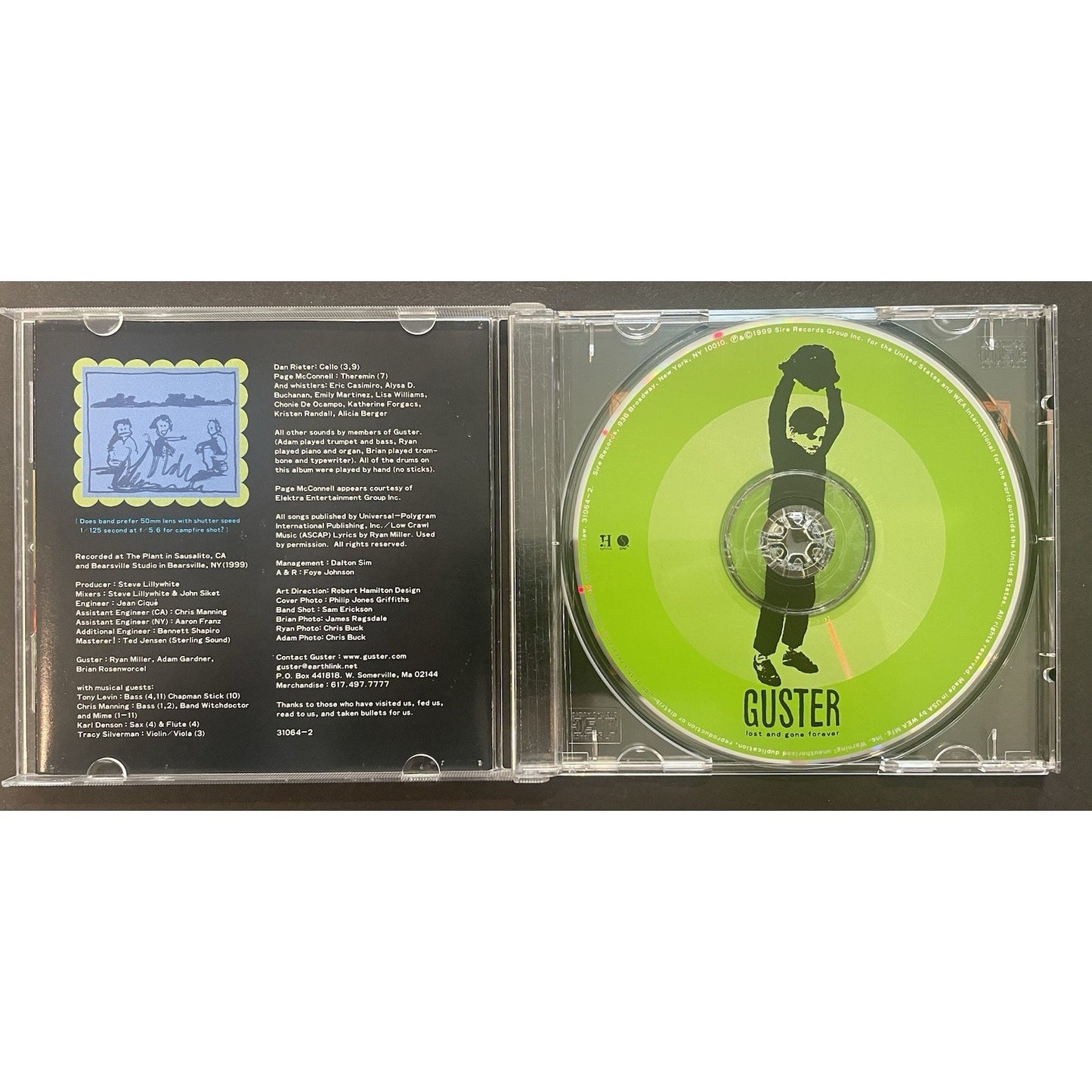 Guster Lost and Gone Forever CD 1999 Alternative What You Wish For So Long