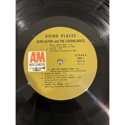 Herb Alpert and the Tijuana Brass Going Places Record Album Vinyl LP SP-4112