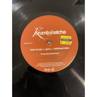 KRUMBSNATCHA - NEVER GROW UP / HERE WE GO (12") 2004!! RARE!! GURU + PETE ROCK