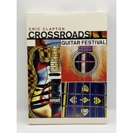 Eric Clapton Crossroads Guitar Festival (DVD) Preowned 2 Discs Classic Rock
