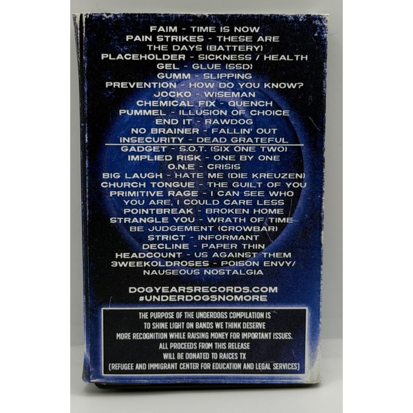 Rare, Hard To Find Punk Demo Promo Advance UND3RDOGS: The Rise Of The ALPHADOGS